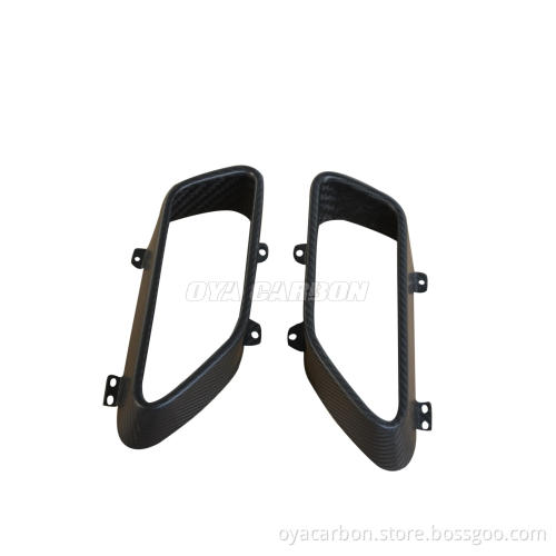 Carbon Fiber Exhaust End Cap for Mclaren MP4 -12c